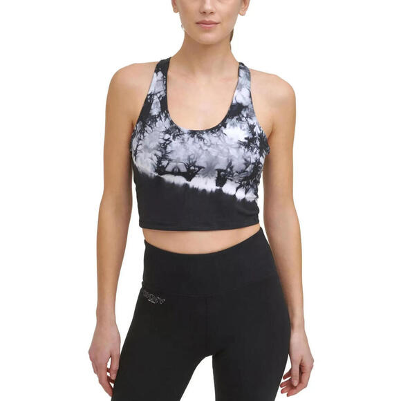 New DKNY Sport Women’s Cropped Racerback Tank Top. Size: Small - Picture 1 of 2